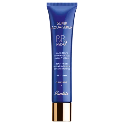 Guerlain Super Aqua Serum, BB Hydra+ Beaute Balm Instant Hydration Perfects Smoothes SPF 25 PA++ (Krem BB do twarzy)