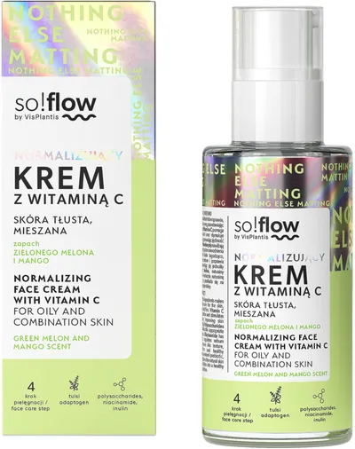 so!flow Nothing Else Matting, Normalizujący krem z witaminą C