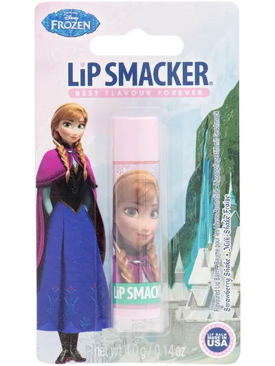 Lip Smacker Frozen, Anna, Strawberry Shake (Nawilżająca pomadka do ust)