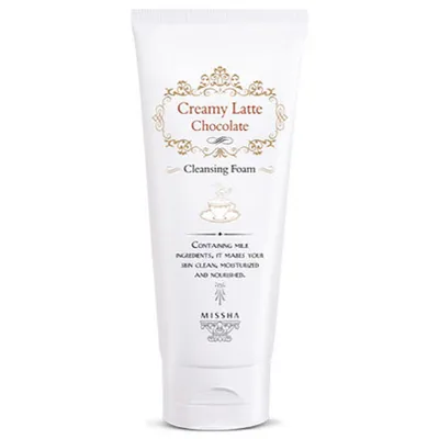 Missha Creamy Latte Chocolate Cleansing Foam (Pianka do mycia twarzy)