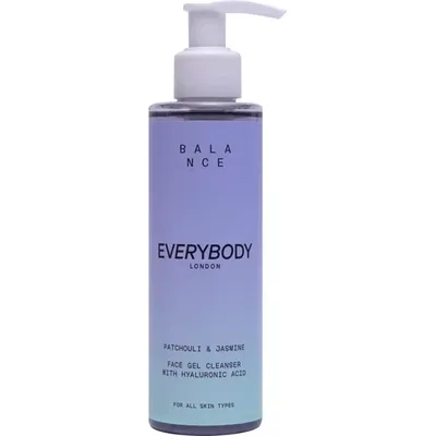 EveryBody London Balance, Face Gel Cleanser With Hyaluronic Acid, Patchouli & Jasmine (Żel do mycia twarzy Patchouli & Jaśmin)