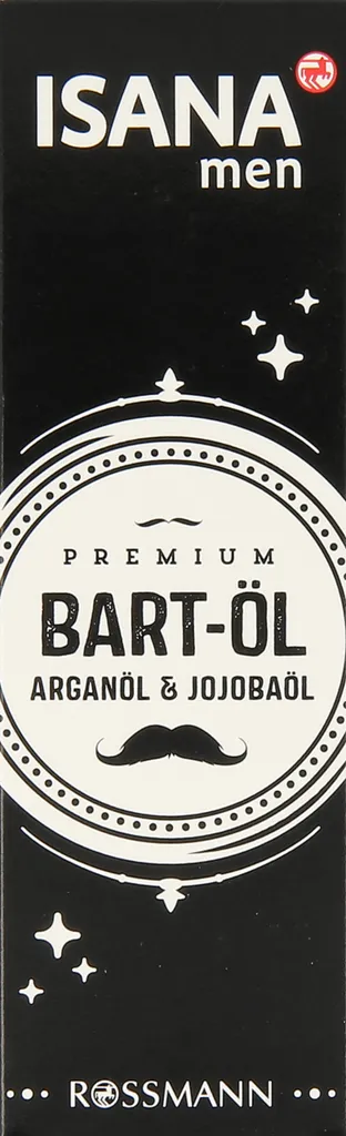 Isana Men, Premium, Bartol Arganol & Jojobaol (Olej do brody z olejami arganowym i jojoba)