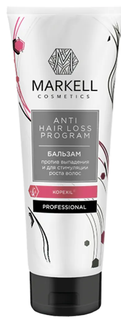 Markell Cosmetics Professional, Anti Hair Loss Program, Balsam przeciw wypadaniu włosów stymulujący ich wzrost