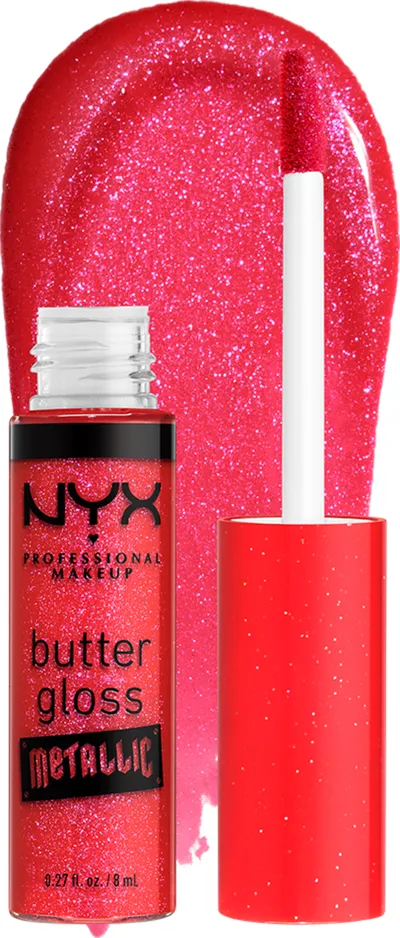 NYX Professional Makeup Butter Gloss Metallic (Metaliczny błyszczyk do ust)