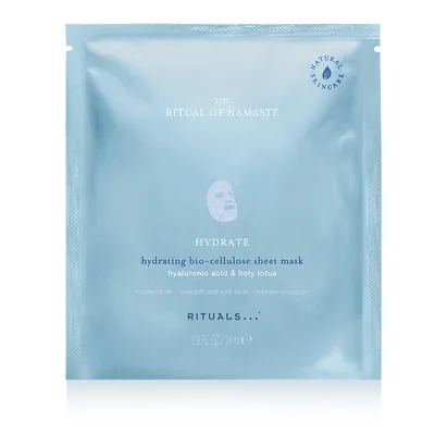 Rituals The Rituals of Namaste, Hydrating Sheet Mask (Nawilżająca maseczka  z biocelulozą)