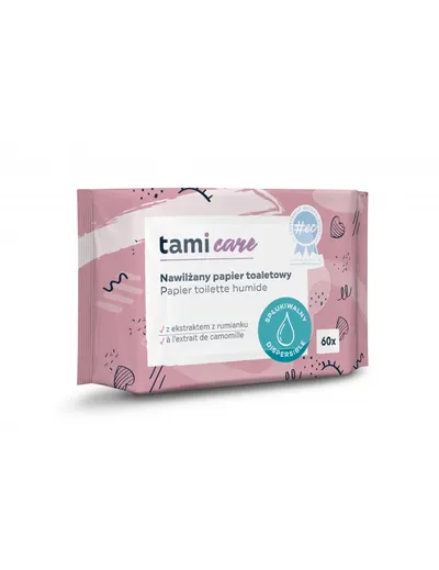 Tami Care, Nawilżany papier toaletowy z ekstraktem z rumianku