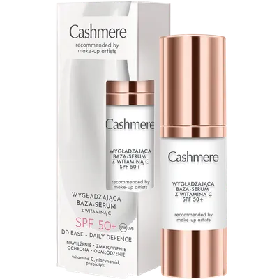 Cashmere Wygładzająca baza-serum z witaminą C SPF 50+
