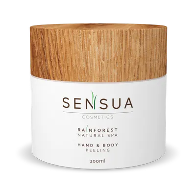 Sensua Cosmetics Rainforest Natural Spa, Hand & Body Peeling (Peeling do dłoni i ciała)