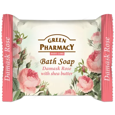 Green Pharmacy Mydło toaletowe `Róża damasceńska i masło shea`
