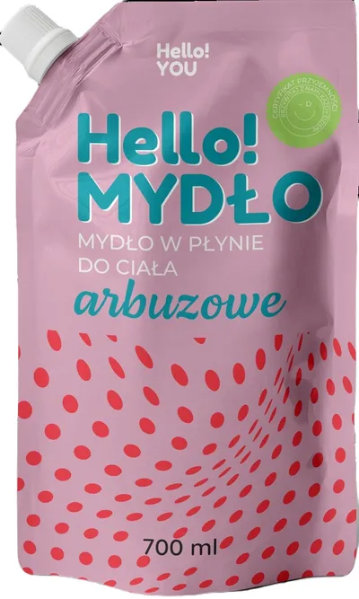 Hello You! Arbuzowe mydło w płynie do ciała
