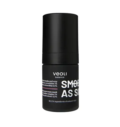Veoli Botanica Smooth As Silk, Naprawczo-ujędrniający krem-maska pod oczy