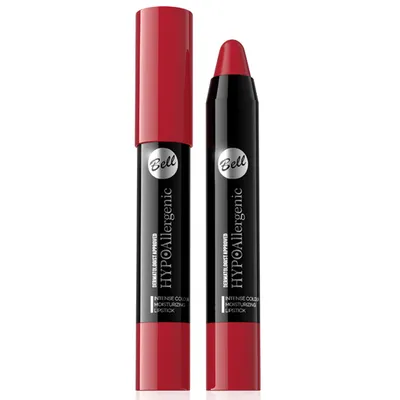 Bell HYPOAllergenic, Intense Colour Moisturizing Lipstick (Hypoalergiczna pomadka do ust w kredce)