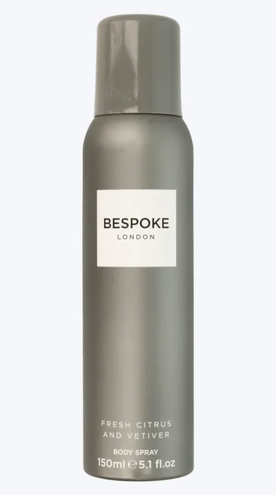 Bespoke London Fresh Citrus & Vetiver Deodorant Spray (Dezodorant w sprayu dla mężczyzn)