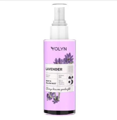 Yolyn Lavender Body and Pillow  Mist (Lawendowa mgiełka do ciała i pościeli)