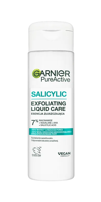 Garnier Pure Active, Salicylic, Exfoliating Liquid Care (Esencja złuszczająca)