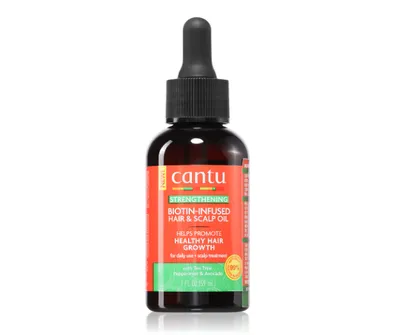 Cantu Biotin-Infused Hair & Scalp Oil (Olejek do włosów i skóry głowy wzbogacony biotyną)