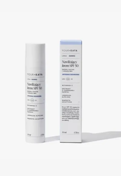 Your KAYA Nawilżający krem SPF50