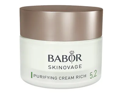Babor Skinovage, Purifying Cream Rich 5.2 (Przeciwstarzeniowy krem do twarzy do skóry tłustej, zanieczyszczonej i dojrzałej)