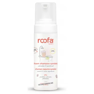 Mom & Baby by Roofa Calendula & Panthenol Syndet Foam Shampoo (Szampon w piance dla dzieci z nagietkiem i panthenolem (bez siarczanów))