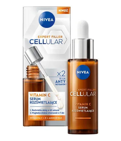 Nivea Cellular Expert Filler, Vitamin C, Serum rozświetlające