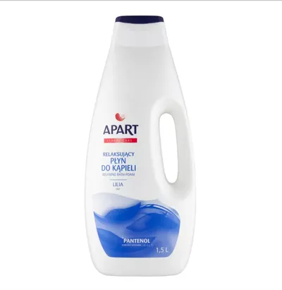 Apart Floral care, Lilia + Pantenol,  Relaksujący płyn do kąpieli '