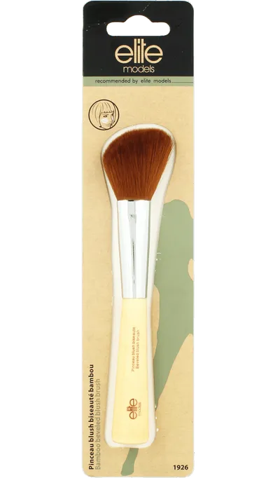 Elite Model's Fashion Bamboo, Beveled Blush Brush (Pędzel, do różu)