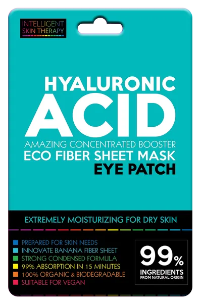 Beauty Face Intelligent Skin Therapy, Hyaluronic Eco Fibre Sheet Mask Eye Patch Extremely Moisturizing for Dry Skin (Płatki pod oczy)