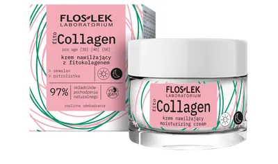 Floslek Fito Collagen Pro Age, Krem nawilżający z fitokolagenem na dzień i na noc