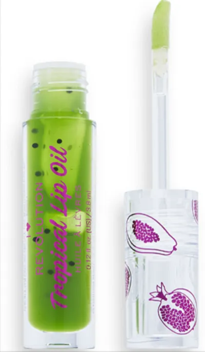 I Heart Revolution Tasty, Tropical Lip Oil Kiwi (Tropikalny olejek do ust `Kiwi`)