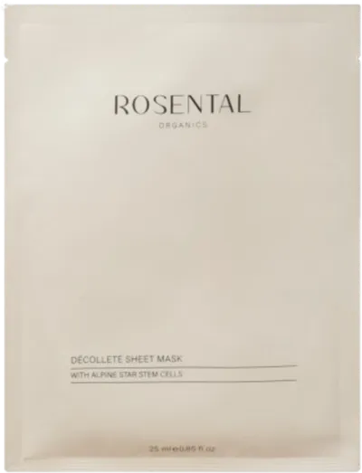 Rosental Organics A3 Silk Advanced, Anti Aging Face Sheet Mask (Przeciwzmarszczkowa maseczka do twarzy w płachcie)
