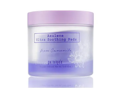 Petitfee Azulene Ultra Soothing Pad (Łagodzące płatki do twarzy z azulenem)