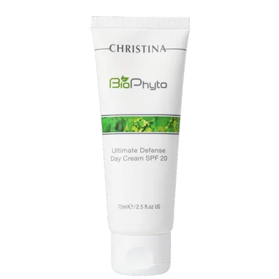 Christina Cosmeceuticals Bio Phyto, Ultimate Defense Tinted Day Cream SPF 20 (Tonujący krem na dzień)