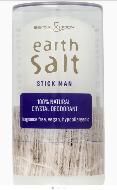 Sense & Body Earth Salt, Hipoalergiczny dezodorant w sztyfcie dla mężczyzn