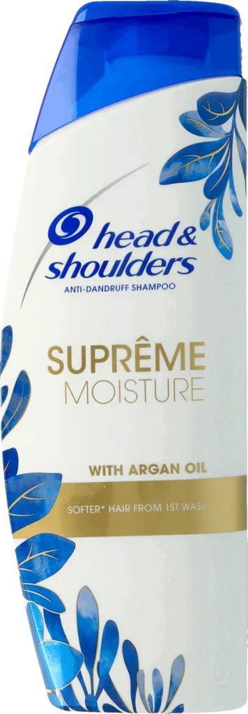 Head & Shoulders Supreme Moisture, Shampoo with Argan Oil (Nawilżający szampon przeciwłupieżowy z olejkiem arganowym)