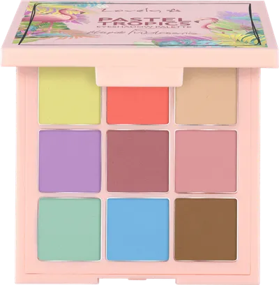 Lovely Pastel Tropics, Eyeshadow Palette (Paleta cieni do powiek)