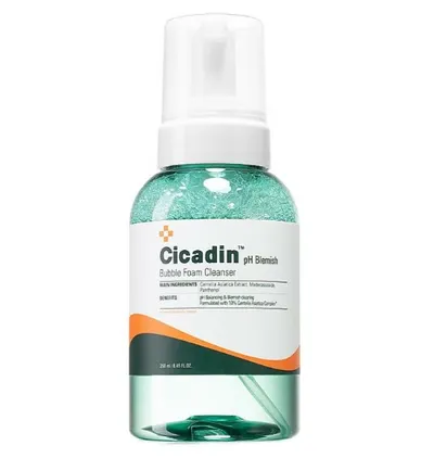 Missha Cicadin, Bubble Foam Cleanser (Oczyszczająca pianka do twarzy)