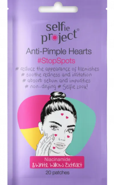 Selfie Project #StopSpots Anti-pimple Hearts (Serduszka punktowe przeciw wypryskom)