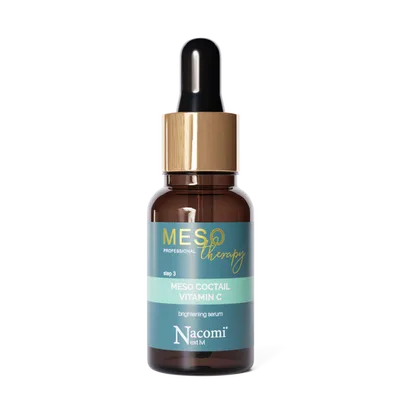 Nacomi Professional, Meso Therapy, Step 3 Meso Coctail Vitamin C Brightening Serum (Rozjaśniający koncentrat z witaminą C do twarzy)