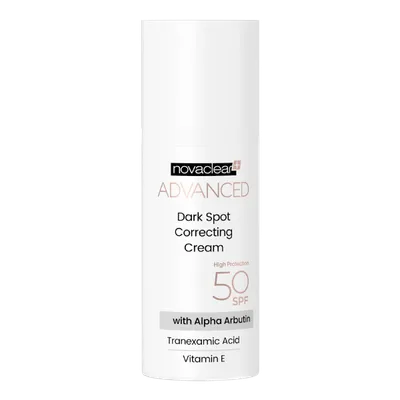 Novaclear Advanced, High Protection SPF50,  Dark Spot Correcting Cream (Depigmentacyjny krem do twarzy z filtrem ochronnym SPF50)