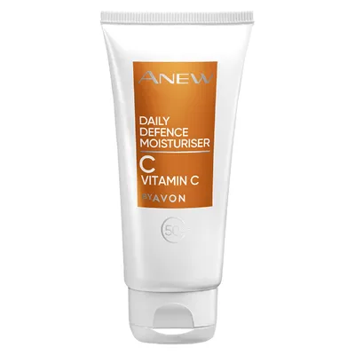Avon Anew, Daily Defence Moisturiser Vitamin C SPF 50 (Krem nawilżający z SPF 50)