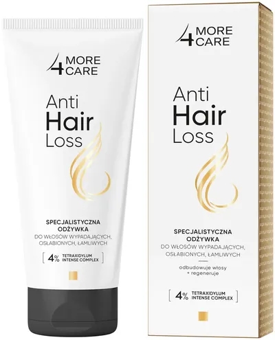 More4Care Anti Hair Loss, Specjalistyczna odżywka do włosów wypadających, osłabionych, łamliwych