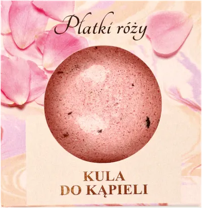 Manufaktura Piękna Kula do kąpieli `Płatki róży`