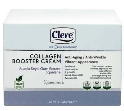 Clere Collagen Booster Cream (Krem do twarzy z kolagenem)