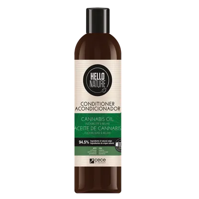 Cece of Sweden Hello Nature, Flexibility & Relax, Cannabis Oil Conditioner (Odżywka do włosów z olejkiem z konopi "Elastyczność i relaks")