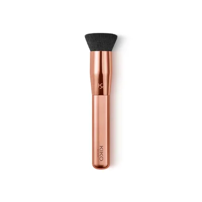 Kiko Milano Golden Oasis, Face 05 Round Foundation Brush (Pędzel do podkładu)
