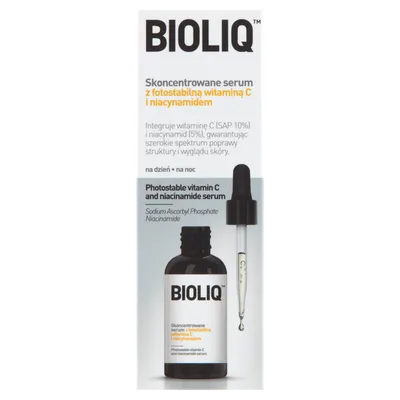 Bioliq Pro,  Skoncentrowane serum z fotostabilną witaminą C i niacynamidem