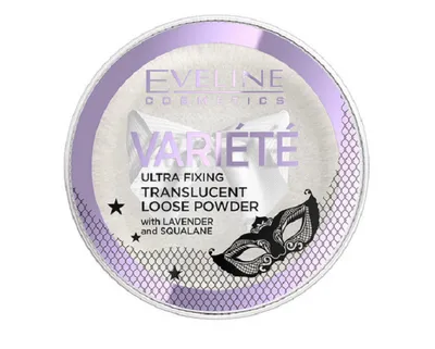 Eveline Cosmetics Variete, Ultra Fixing Translucent Loose Powder (Puder transparentny)