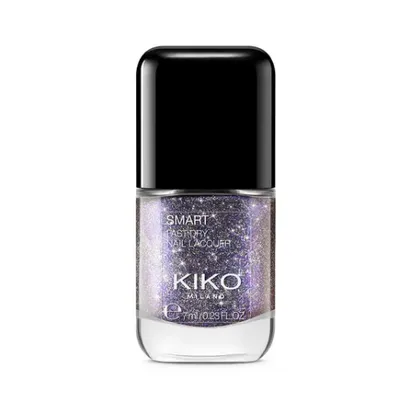 Kiko Milano Biodegradable Glitter Edition, Smart Nail Lacquer (Szybkoschnący lakier do paznokci z biodegradowalnym brokatem)