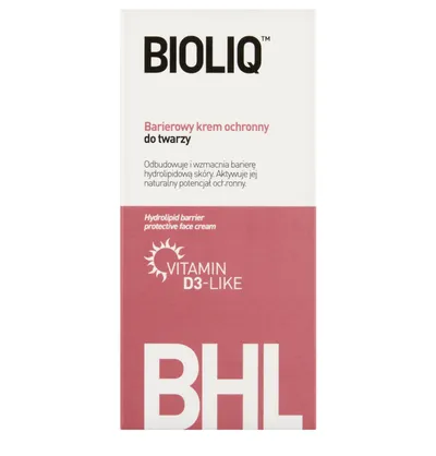 Bioliq BHL, Barierowy krem ochronny do twarzy