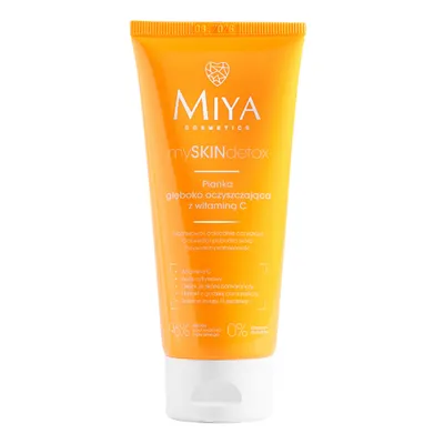 Miya Cosmetics mySKINdetox, Pianka głęboko oczyszczająca z witaminą C